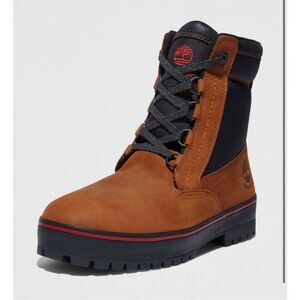 nwot MEN'S TIMBERLAND SPRUCE MOUNTAIN WATERPROOF WARM LINED BOOTS RUST 9.5